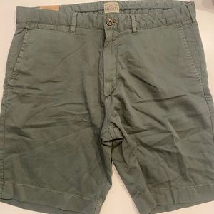 Faherty olive mens shorts